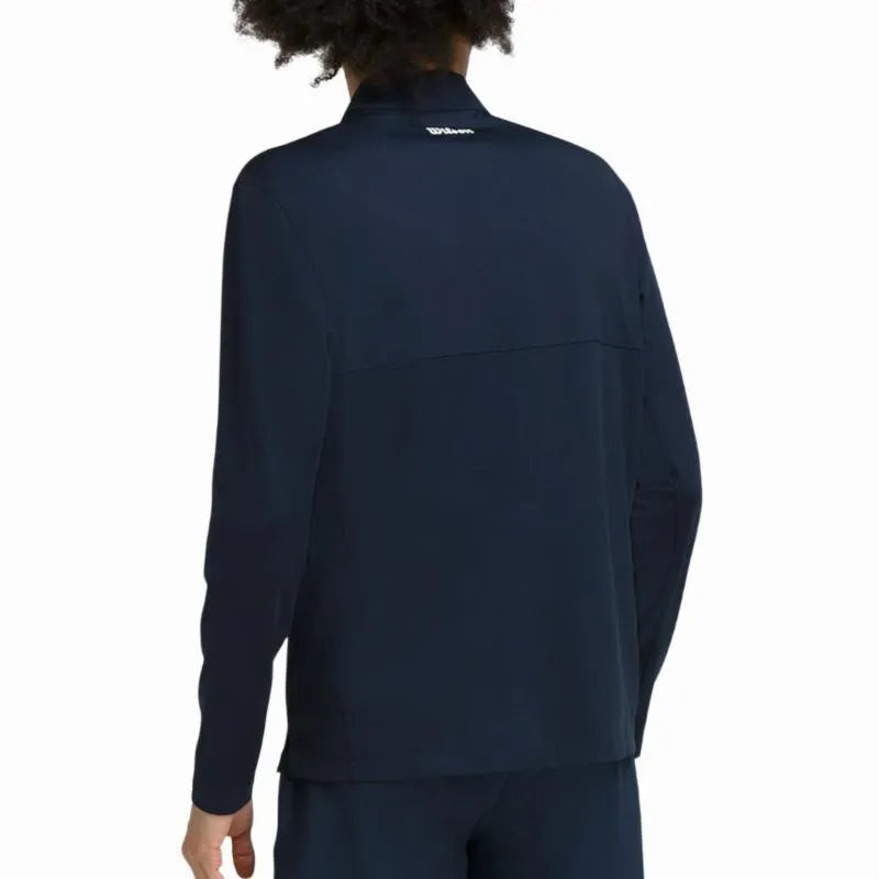 Wilson Sweat Elevate Performance Half Zip Marine - vue 2