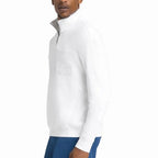 Wilson Sweat Parkside Half Zip Blanc - vue 3