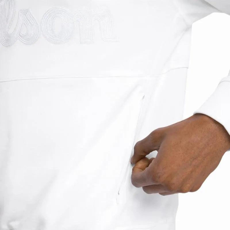 Wilson Sweat Parkside Half Zip Blanc - vue 4
