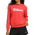 Wilson Sweat Team Crew Rouge Femme
