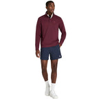 Wilson Sweat Tenis Club Half Zip Granate Royal