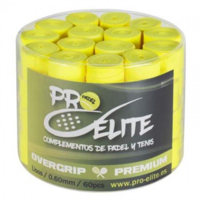 Pro Elite Coffret 60 Overgrips Jaune