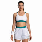 Nox Top Pro Blanc Vert Ivy Femme