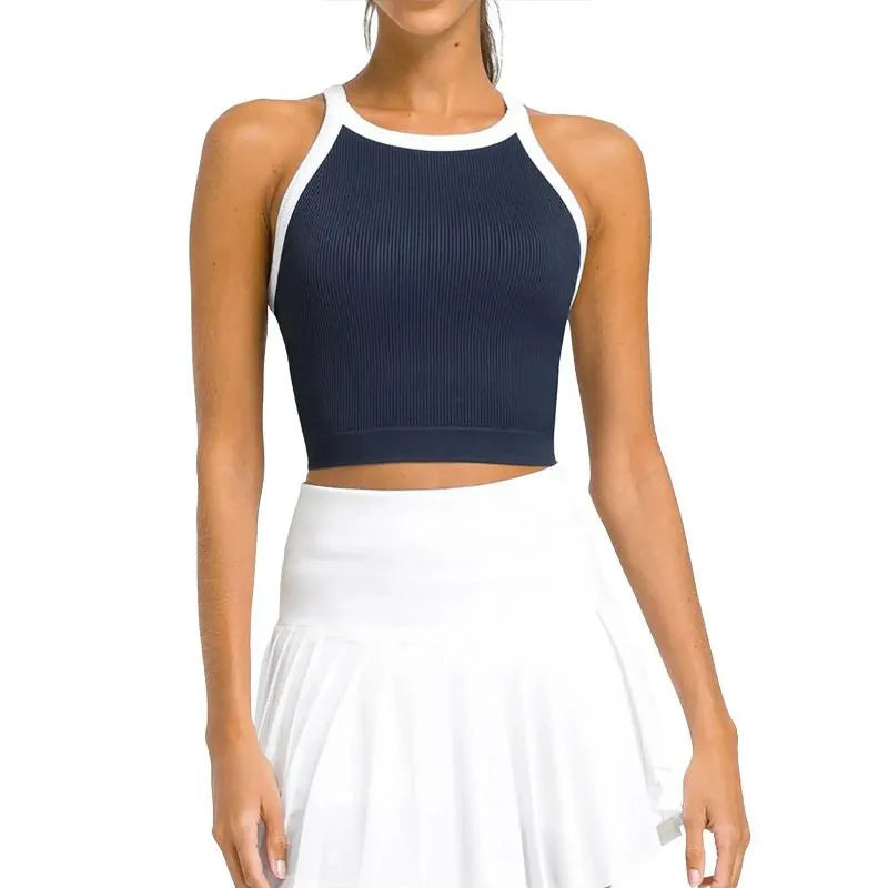 Wilson Top On The Daily Brami Marine Blanc