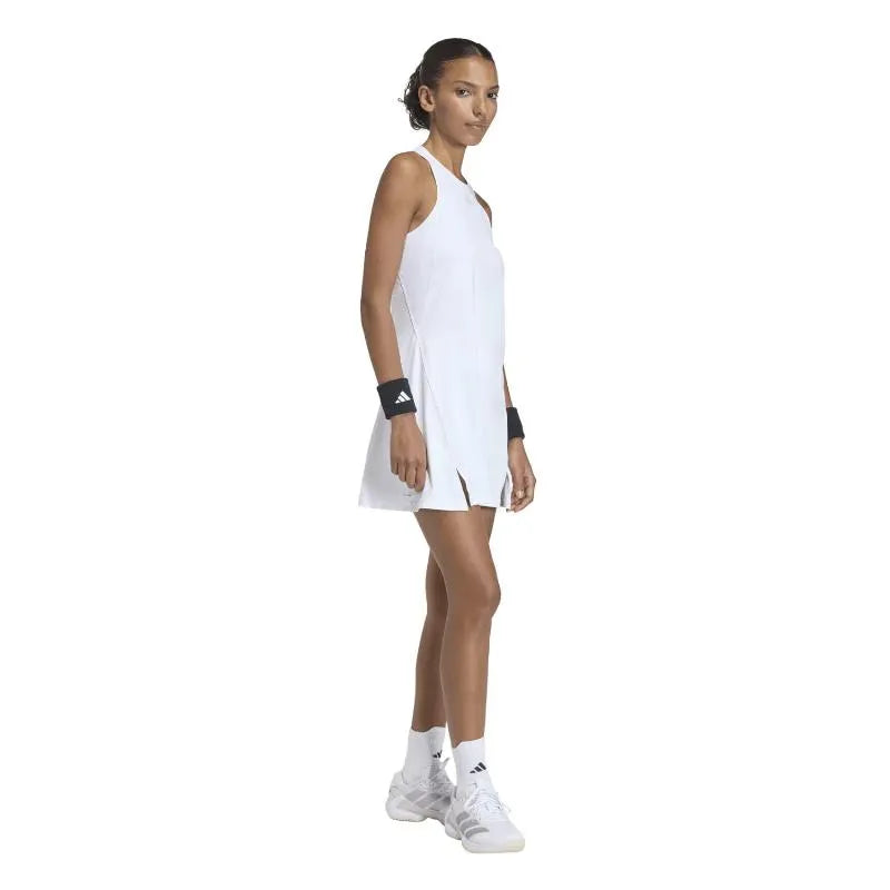 Adidas Robe Club Blanc - vue 4