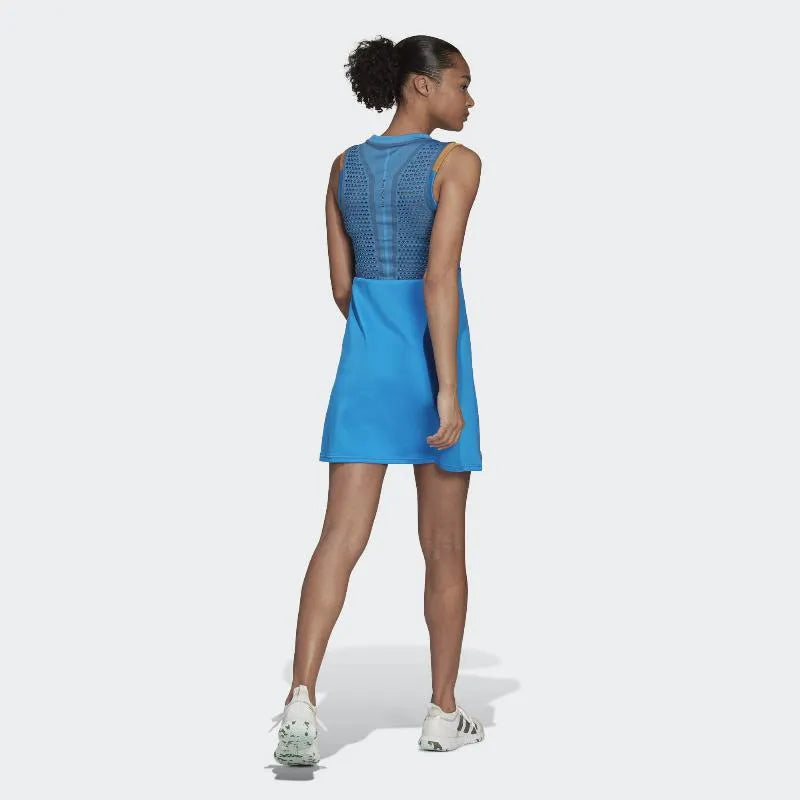 Adidas Robe Premium Bleu Rush - vue 3