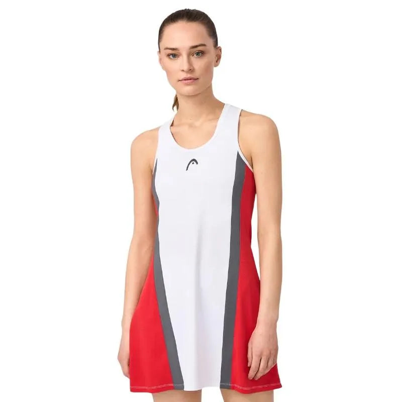 Head Robe Club 25 Rouge Blanc - vue 3