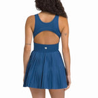 Wilson Robe Sportif Bleu Court - vue 2