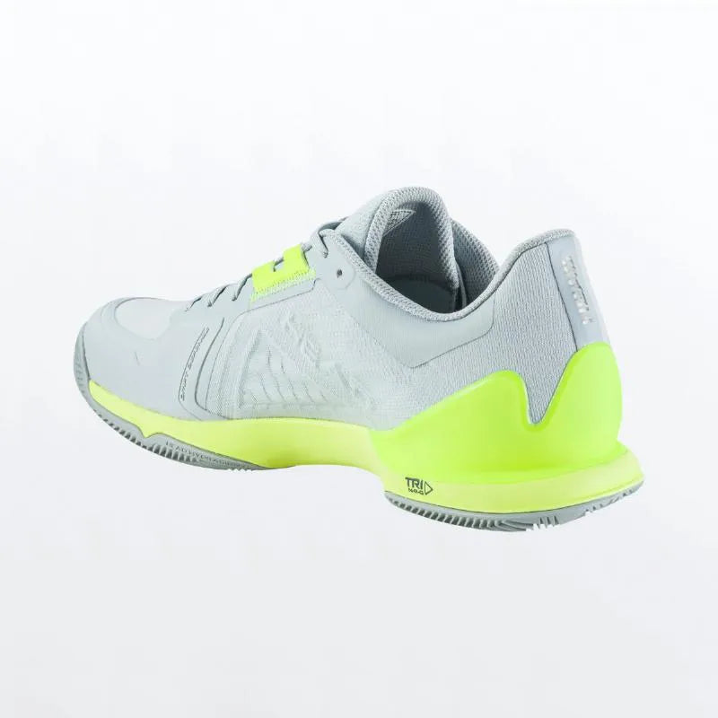 Head Sprint Pro 3.5 Clay Gris Jaune - vue 2
