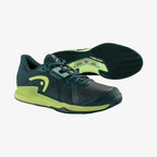 Head Sprint Pro 3.5 Clay Vert Oscuro - vue 4