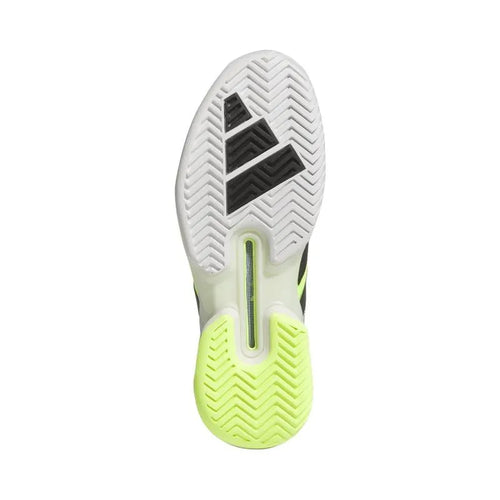 Adidas Adizero Ubersonic 5 Lucid Limon Noir - vue 2