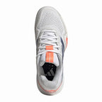 Adidas Barricade 14 Blanc Bleu Orange - vue 6