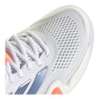 Adidas Barricade 14 Blanc Bleu Orange - vue 8