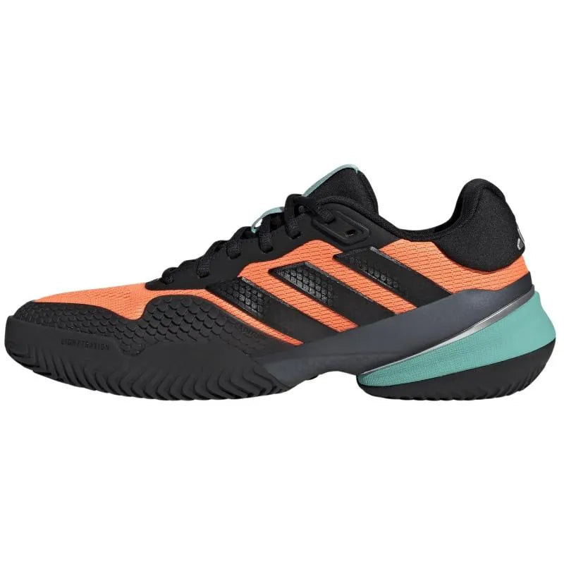 Adidas Barricade 14 Orange Noir Aqua - vue 3