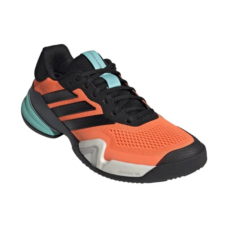 Adidas Barricade 14 Orange Noir Aqua - vue 4