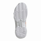Adidas CourtJam Control 3 Blanc Orange - vue 2