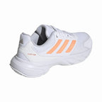 Adidas CourtJam Control 3 Blanc Orange - vue 5