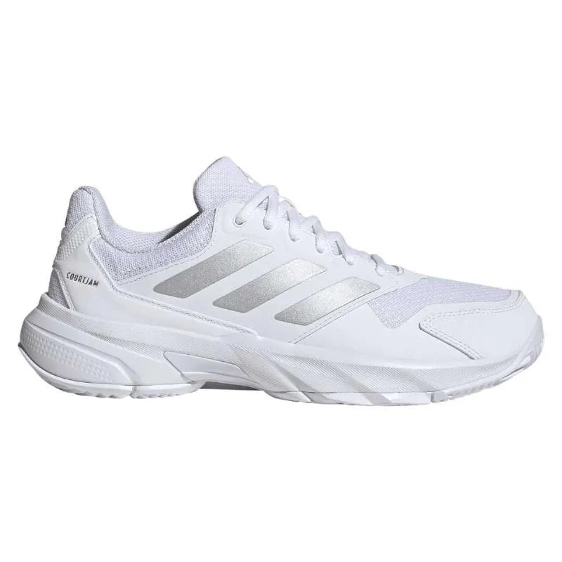 Adidas CourtJam Control 3 Blanc Argent