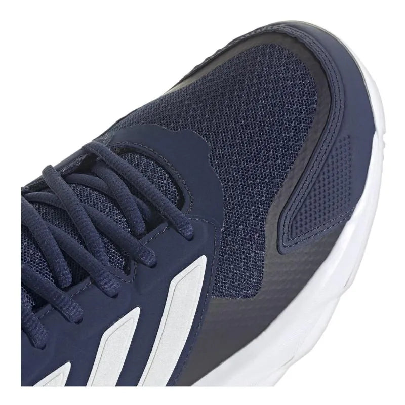 Adidas CourtJam Control 3 Clay Bleu Oscuro Blanc - vue 7