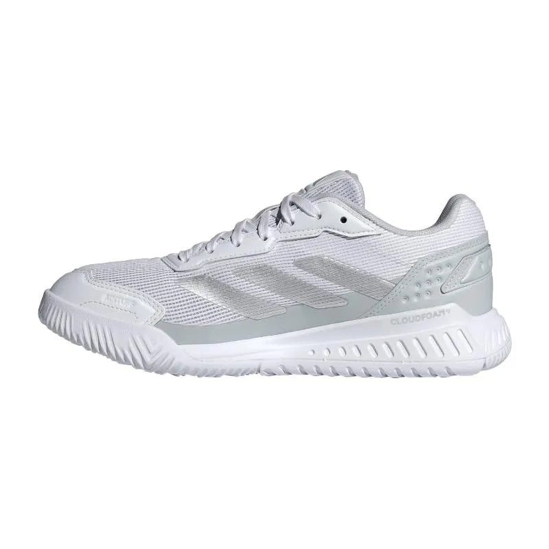 Adidas Courtquick Padel Blanc Gris - vue 3
