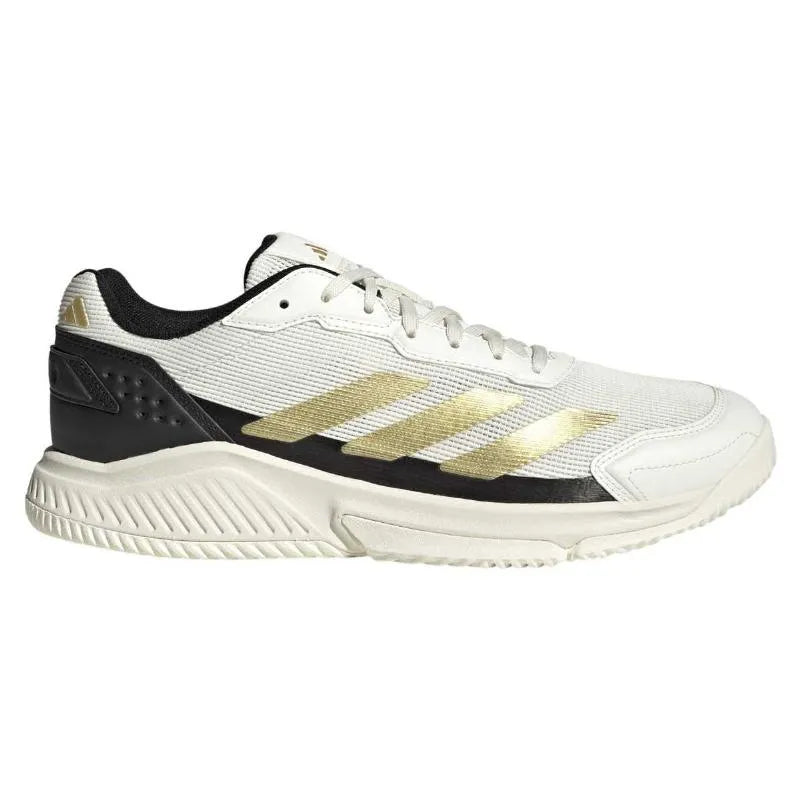 Adidas Courtquick Padel Blanc Or Noir