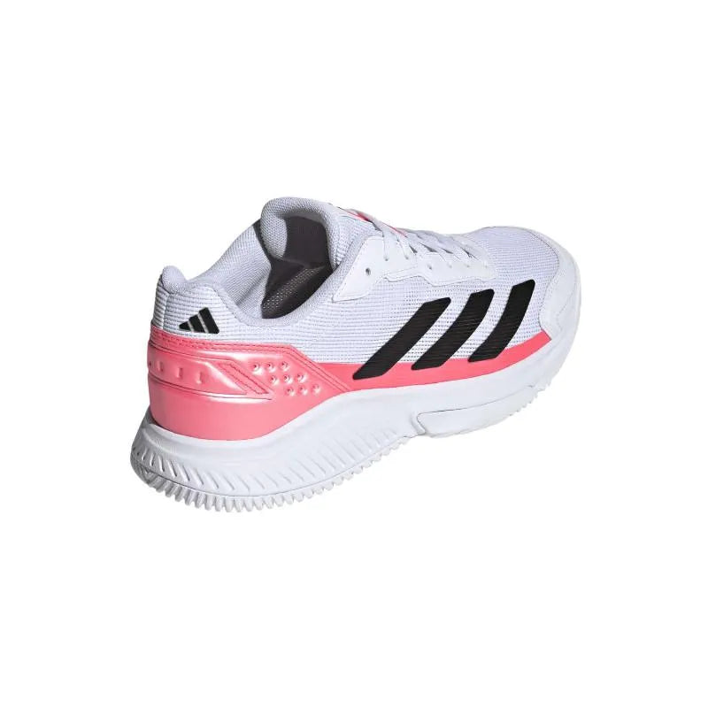 Adidas Courtquick Padel Blanc Rose - vue 4