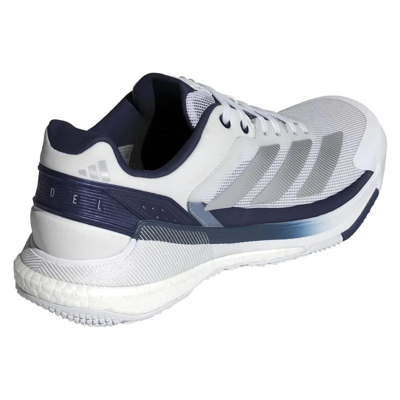 Adidas Crazyquick Boost Padel Blanc Bleu - vue 4