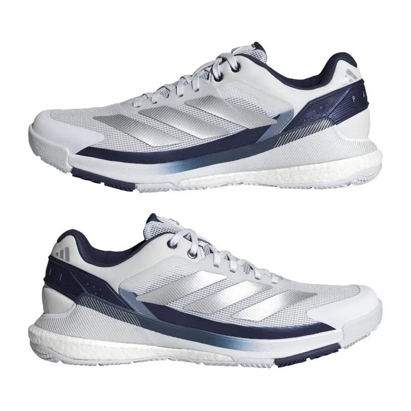 Adidas Crazyquick Boost Padel Blanc Bleu - vue 7