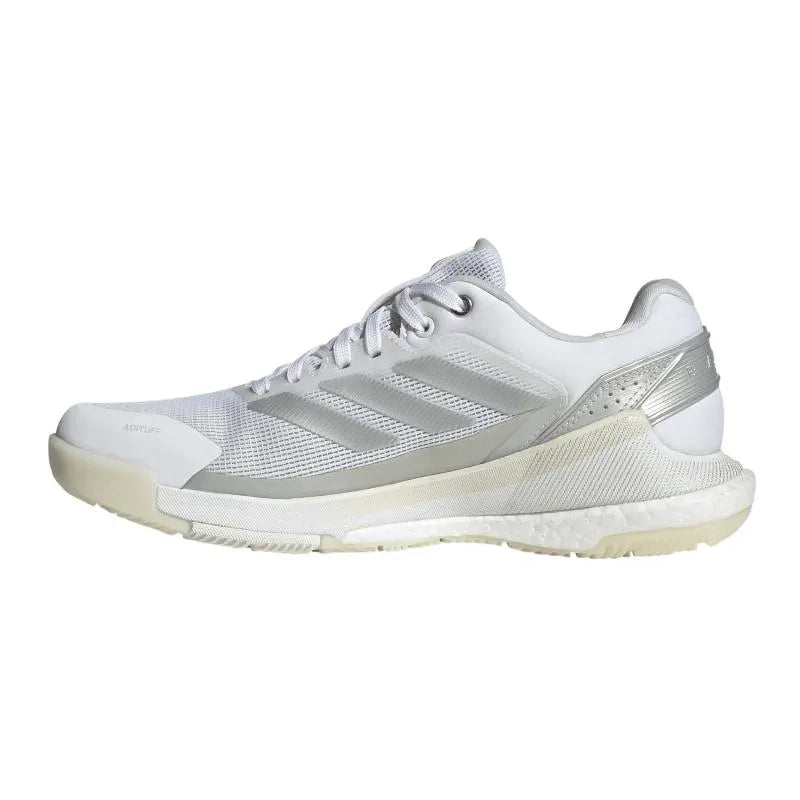 Adidas Crazyquick Boost Padel Blanc Gris - vue 3