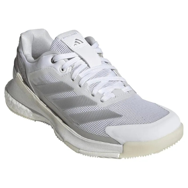 Adidas Crazyquick Boost Padel Blanc Gris - vue 4