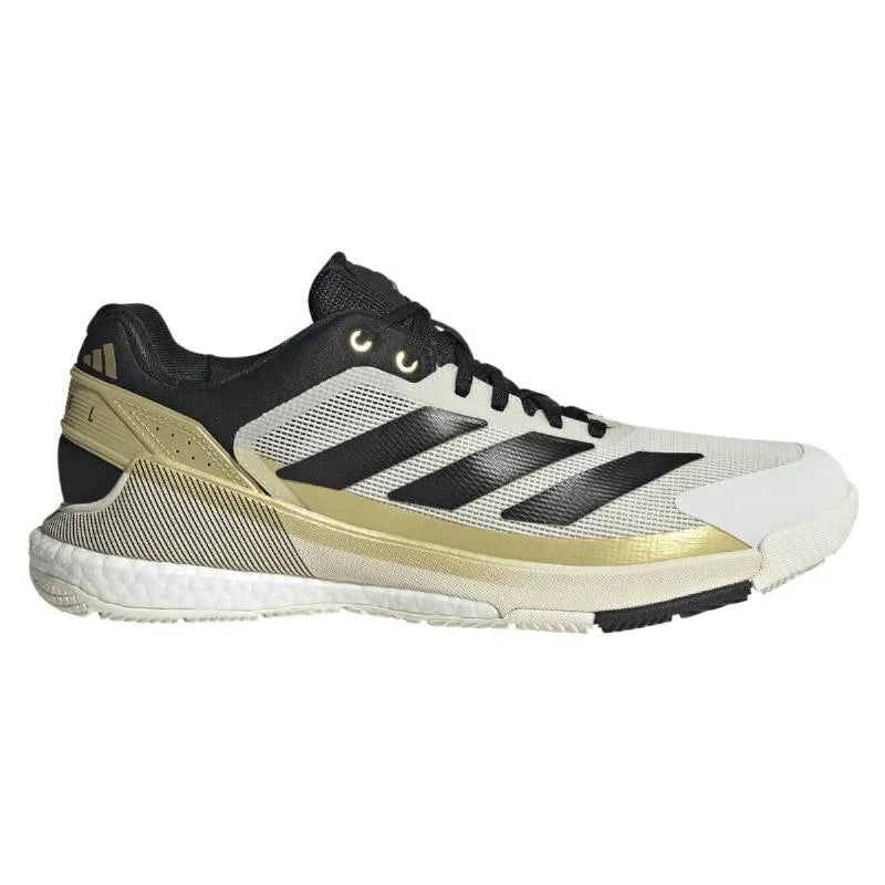 Adidas Crazyquick Boost Padel Blanc Noir Or - vue 3
