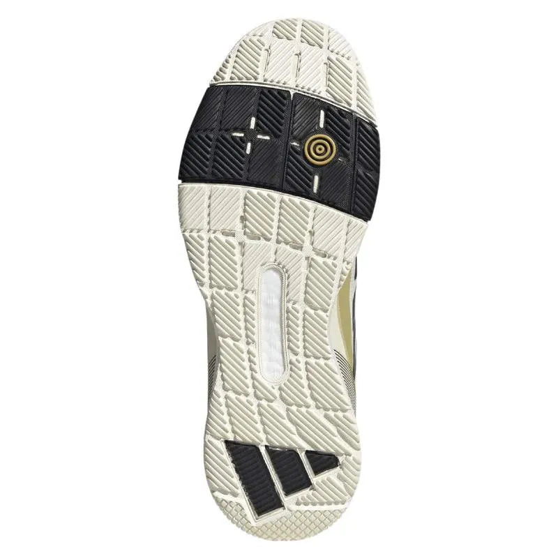 Adidas Crazyquick Boost Padel Blanc Noir Or - vue 4