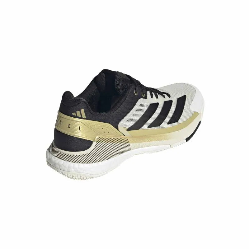 Adidas Crazyquick Boost Padel Blanc Noir Or - vue 7