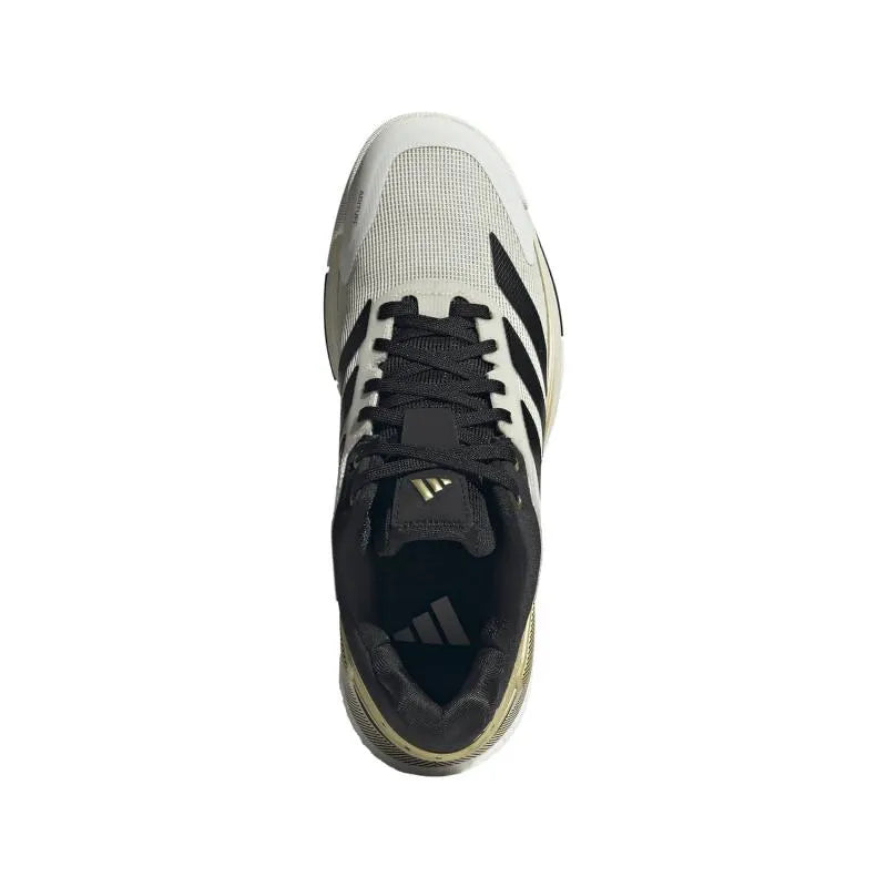 Adidas Crazyquick Boost Padel Blanc Noir Or - vue 8