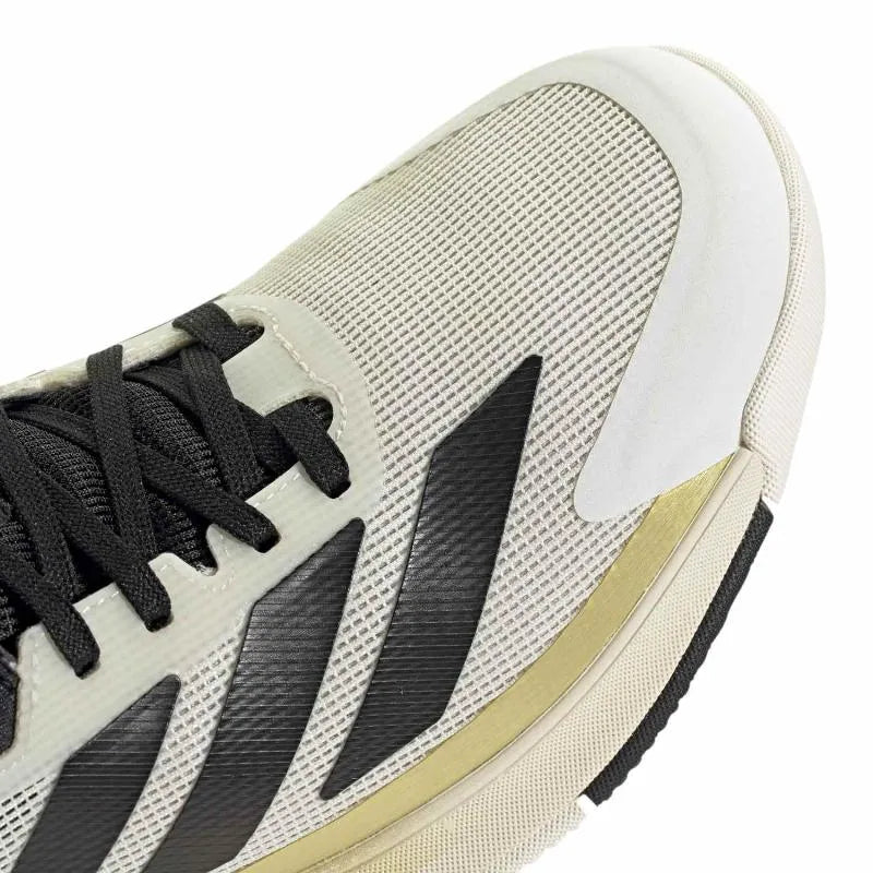 Adidas Crazyquick Boost Padel Blanc Noir Or - vue 9