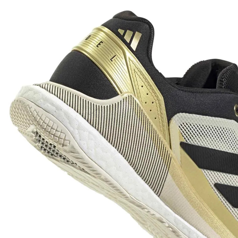Adidas Crazyquick Boost Padel Blanc Noir Or - vue 10