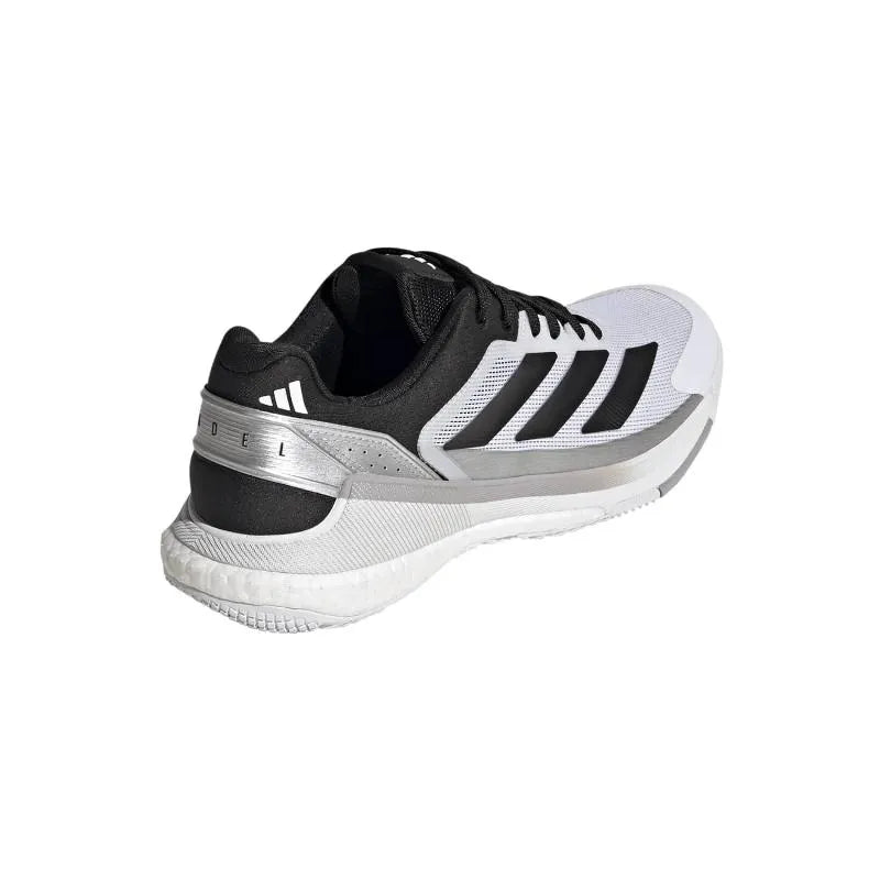 Adidas Crazyquick Boost Padel Blanc Noir Argent - vue 5