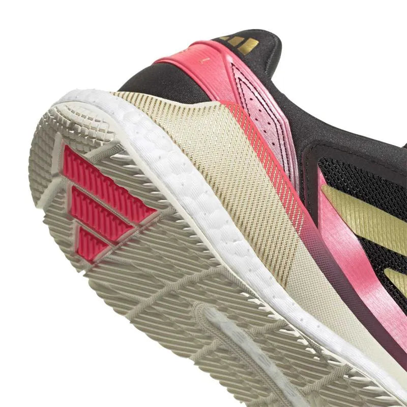 Adidas Crazyquick Boost Padel Noir Or Rose - vue 6