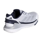 Adidas Crazyquick LS Padel Blanc Bleu Gris - vue 5