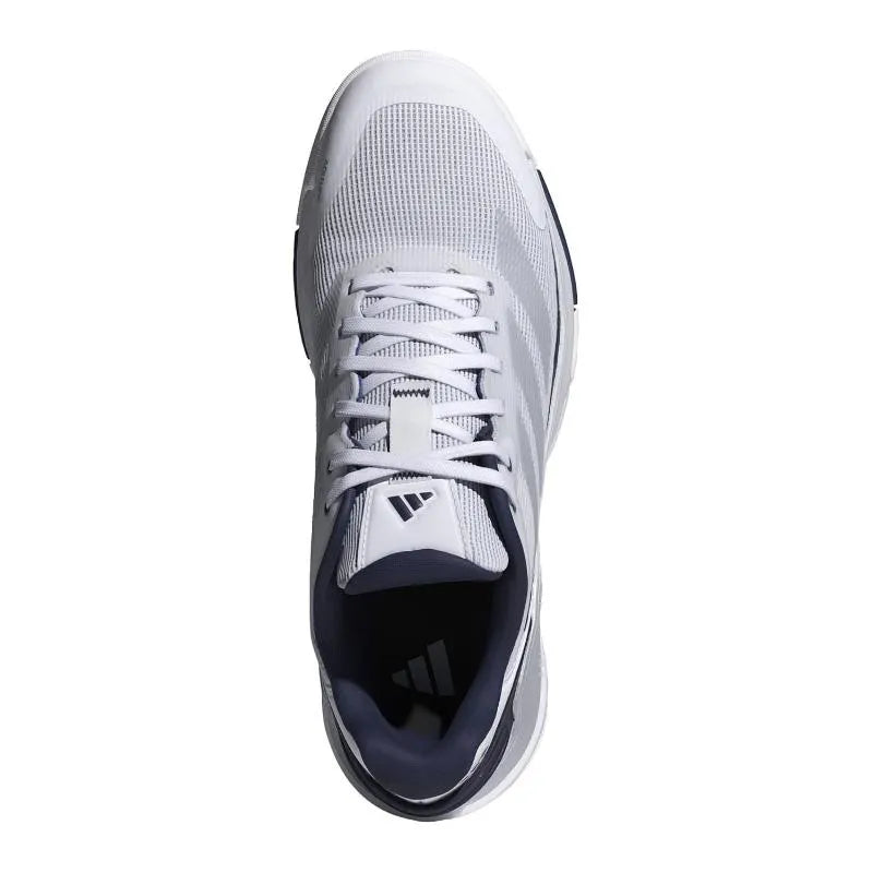 Adidas Crazyquick LS Padel Blanc Bleu Gris - vue 6
