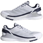 Adidas Crazyquick LS Padel Blanc Bleu Gris - vue 7