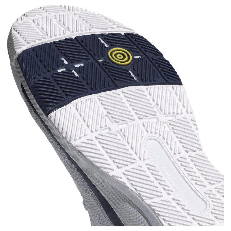Adidas Crazyquick LS Padel Blanc Bleu Gris - vue 9