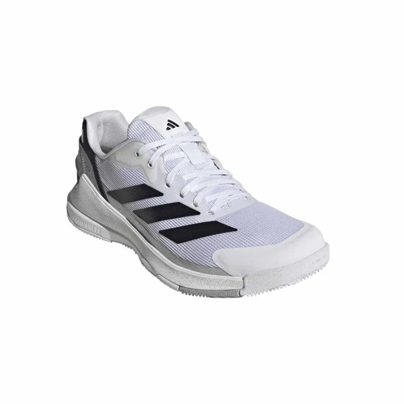 Adidas Crazyquick LS Padel Blanc Argent - vue 4