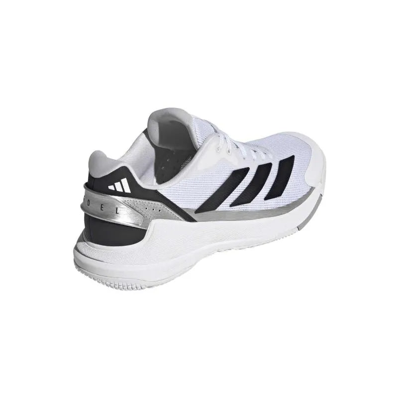 Adidas Crazyquick LS Padel Blanc Argent - vue 5