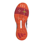 Adidas Crazyquick LS Padel Blanc Rouge Orange - vue 2