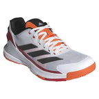 Adidas Crazyquick LS Padel Blanc Rouge Orange - vue 4