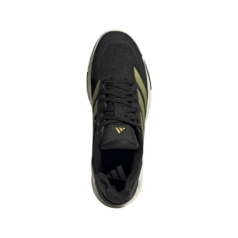 Adidas Crazyquick LS Padel Noir Or - vue 6