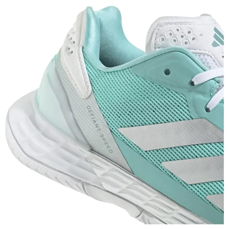 Adidas Defiant Speed 2 Bleu Aqua Argent - vue 4