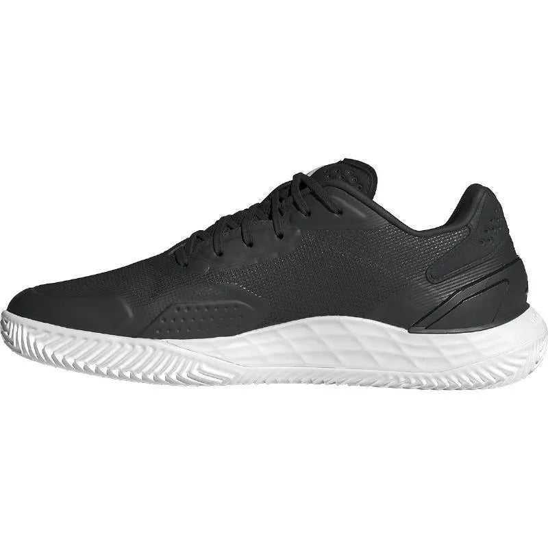 Adidas Defiant Speed 2 Clay Noir Blanc Gris - vue 3
