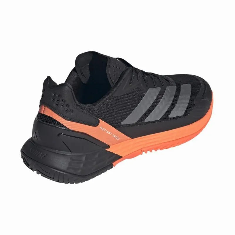 Adidas Defiant Speed 2 Noir Orange - vue 5